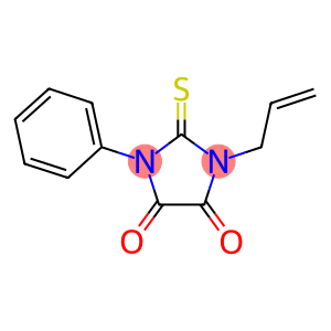 1-allyl-3-phenyl-2-thioxoimidazolidine-4,5-dione