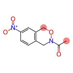 3-Acetyl-3,4-dihydro-7-nitro-1H-2,3-benzoxazine