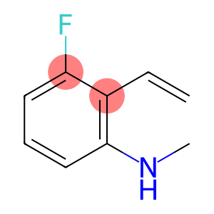 Benzenamine, 2-ethenyl-3-fluoro-N-methyl- (9CI)