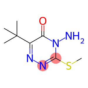 4-Amino-6-tert-butyl-3-(methylthio)-1,2,4-triazin-5(4H)-one