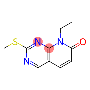 Pyrido[2,3-d]pyrimidin-7(8H)-one, 8-ethyl-2-(methylthio)-