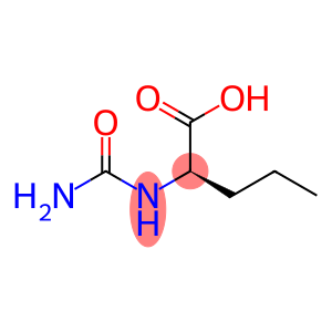 (2R)-2-(carbamoylamino)pentanoic acid