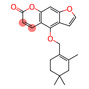7H-Furo[3,2-g][1]benzopyran-7-one, 4-[(2,4,4-trimethyl-1-cyclohexen-1-yl)methoxy]-