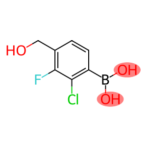2-氯-3-氟-4-(羟甲基)苯基硼酸