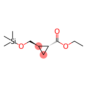 REL-乙基(1R,2R)-2-(((三甲基甲硅烷基)氧基)甲基)环丙烷-1-羧酸乙酯