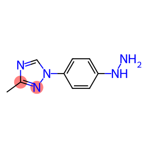 1-(4-肼基苯基)亚甲基-1,2,4-三氮唑二盐酸盐