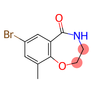 1,4-Benzoxazepin-5(2H)-one, 7-bromo-3,4-dihydro-9-methyl-
