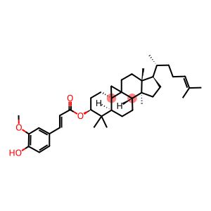 (3beta)-9,19-cyclolanost-24-en-3-yl 4-hydroxy-3-methoxycinnamate