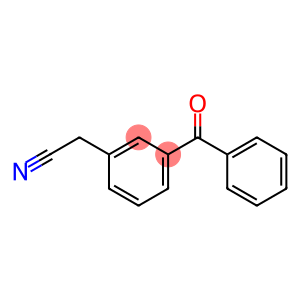(3-benzoylphenyl)ethanenitrile
