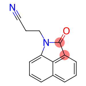 8-[(β-Cyanoethyl)amino]-1-naphthoic acid lactam