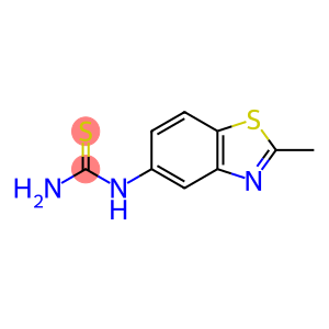 Urea, 1-(2-methyl-5-benzothiazolyl)-2-thio- (8CI)