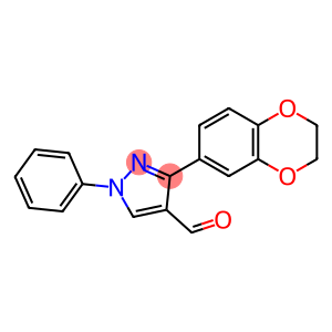 3-(2,3-DIHYDRO-1,4-BENZODIOXIN-6-YL)-1-PHENYL-1H-PYRAZOLE-4-CARBALDEHYDE