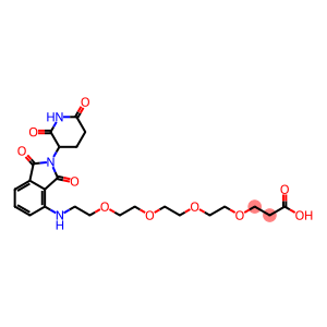 1-((2-(2,6-Dioxopiperidin-3-yl)-1,3-dioxoisoindolin-4-yl)amino)-3,6,9,12-tetraoxapentadecan-15-oic acid