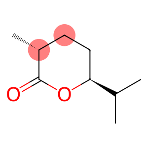 2H-Pyran-2-one,tetrahydro-3-methyl-6-(1-methylethyl)-,(3R,6S)-(9CI)