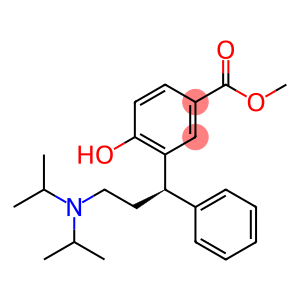 Benzoic acid, 3-[(1R)-3-[bis(1-methylethyl)amino]-1-phenylpropyl]-4-hydroxy-, methyl ester