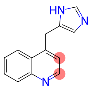 Quinoline,  4-(1H-imidazol-4-ylmethyl)-  (9CI)
