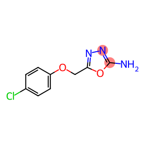1,3,4-Oxadiazol-2-amine, 5-[(4-chlorophenoxy)methyl]-