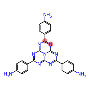 Benzenamine, 4,4',4''-(1,3,4,6,7,9,9b-heptaazaphenalene-2,5,8-triyl)tris-