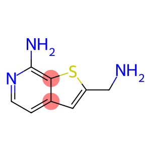 Thieno[2,3-c]pyridine-2-methanamine, 7-amino- (9CI)
