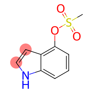 4-(methanesulfonyloxy)indole