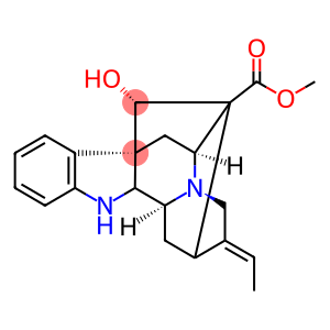 Ajmalan-16-carboxylic acid, 19,20-didehydro-1-demethyl-17-hydroxy-, methyl ester, (2ξ,17S,19E)-