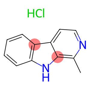 4-b)indole,1-methyl-9h-pyrido(monohydrochloride