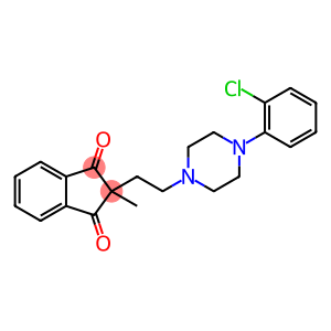 2-[2-[4-(o-Chlorophenyl)-1-piperazinyl]ethyl]-2-methyl-1,3-indanedione