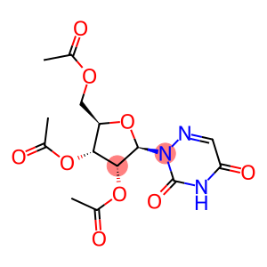 2-Β-D-呋喃核糖苷-1,2,4-三嗪-3,5(2H,4H)-二酮2′,3′,5′-三乙酸酯