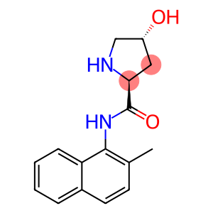 2-Pyrrolidinecarboxamide, 4-hydroxy-N-(2-methyl-1-naphthalenyl)-, (2S,4R)-