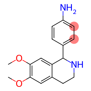 Benzenamine, 4-(1,2,3,4-tetrahydro-6,7-dimethoxy-1-isoquinolinyl)-