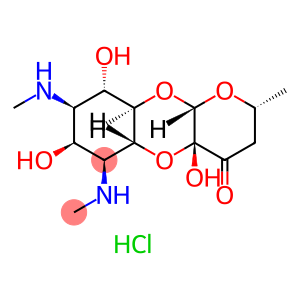 4a,7,9-trihydroxy-2-methyl-6,8-bis(methylamino)decahydro-4H-pyrano[2,3-b][1,4]benzodioxin-4-one