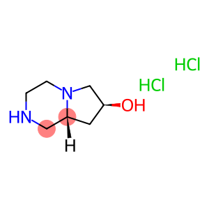 (7S,8AR)-八氢吡咯并[1,2-A]哌嗪-7-醇二盐酸盐