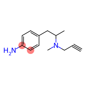 Benzeneethanamine, 4-amino-N,α-dimethyl-N-2-propyn-1-yl-