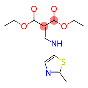 diethyl 2-(((2-methylthiazol-5-yl)amino)methylene)malonate