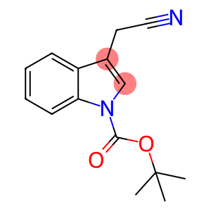 [1-(tert-Butoxycarbonyl)indol-3-yl]acetonitrile