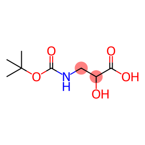 3-氨基-N-BOC-2-羟基丙酸