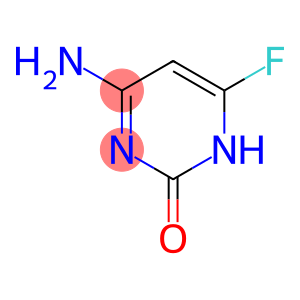 2(1H)-Pyrimidinone, 4-amino-6-fluoro- (9CI)