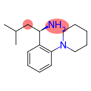 Benzenemethanamine, α-(2-methylpropyl)-2-(1-piperidinyl)-, (αR)-