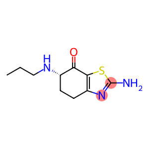 (S)-2-amino-6-(propylamino)-5,6-dihydrobenzo[d]thiazol-7(4H)-one