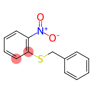 Benzene, 1-nitro-2-[(phenylmethyl)thio]-