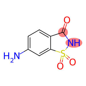 1,2-Benzisothiazol-3(2H)-one, 6-amino-, 1,1-dioxide