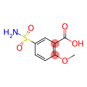 2-甲氧基-5-胺磺酰基苯甲酸 (舒必利中间体)