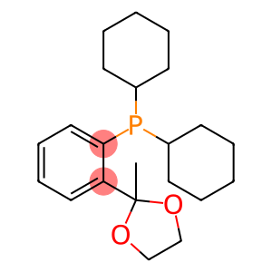 dicyclohexyl[2-(2-methyl-1,3-dioxolan-2-yl)phenyl]phosphane