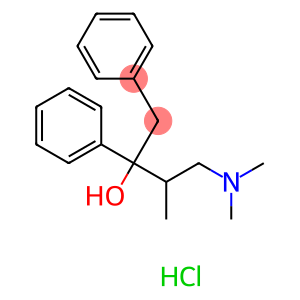 alpha-[2-(dimethylamino)-1-methylethyl]-alpha-phenylphenethyl alcohol hydrochloride