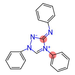 3,5,6-Triphenyl-2,3,5,6-tetraazabicyclo[2.1.1]hex-1-ene,  4,5-Dihydro-2,4-diphenyl-5-(phenylimino)-1H-1,2,4-triazolium  hydroxide  inner  salt,  1,4-Diphenyl-3-phenylamino-1,2,4-triazolium  hydroxide  inner  salt