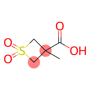 3-甲基硫杂环丁烷-3-羧酸1,1-二氧化物