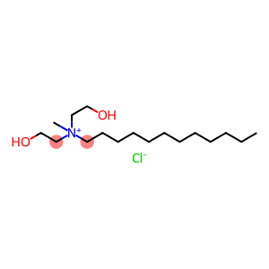 Ammonium, bis(2-hydroxyethyl)methyldodecyl-, chloride