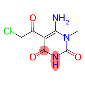 6-AMINO-5-(CHLOROACETYL)-1-METHYLPYRIMIDINE-2,4(1H,3H)-DIONE