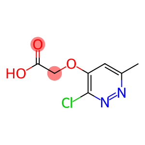 2-(3-chloro-6-methyl-pyridazin-4-yl)oxyacetic acid