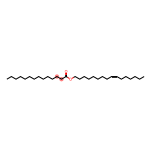 Myristic acid, 9-hexadecenyl ester, (Z)- (8CI)